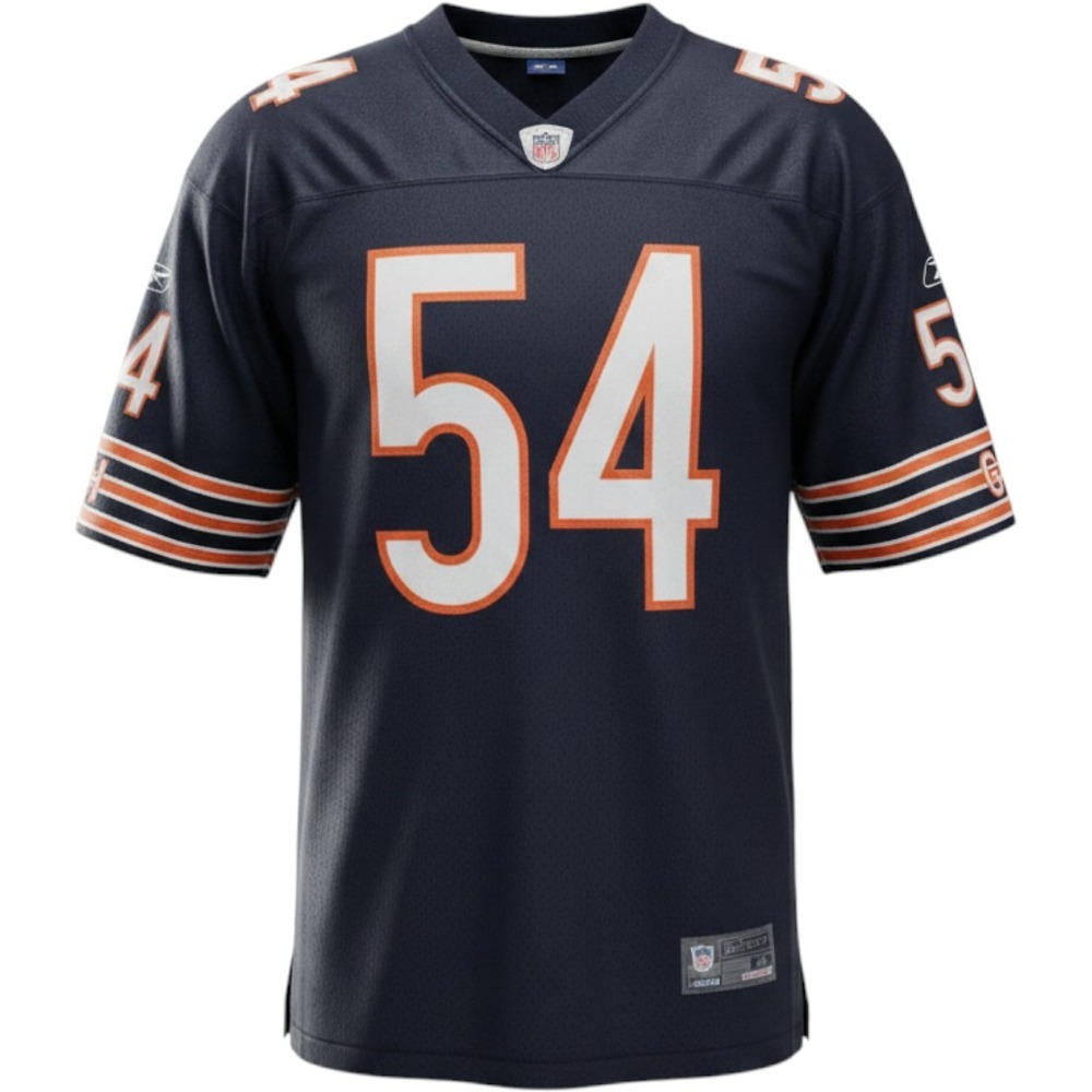 Reebok Brian Urlacher #54 Chicago Bears‎ NFL Equipment Jersey Men's XL Blue